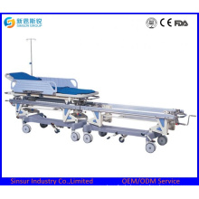 Medical Emergency ICU Transport Connecting Stretcher